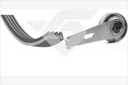 Поликлиновой ременный комплект HUTCHINSON купить